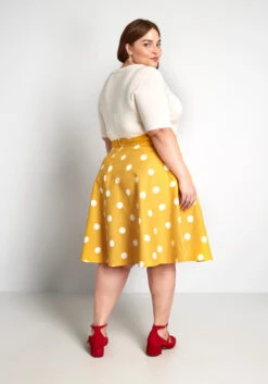 ModCloth X Collectif Good Golly A-Line Skirt -Bunny Shop 06e5c358c50845e10bb644b3911929c9