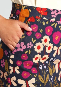 Smiling Eyes And Butterflies Mini Skirt -Bunny Shop 07adb1cc785ca277fb15269feed2dd9e