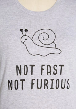 No Brand Neither Fast Nor Furious Graphic Tee -Bunny Shop 0e3d5132d4931ede04cc93dabcbf6df0