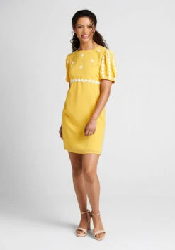 How Sweet It Is Shift Dress -Bunny Shop 10131909 ywl 3