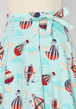 Feels Like Soaring Wrap Skirt -Bunny Shop 153ff0debfd52d93ca87a5b94dfb9bf7