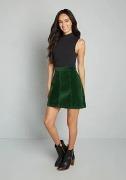 Start With The Basics Mock Neck Top -Bunny Shop 169407 BLK 6