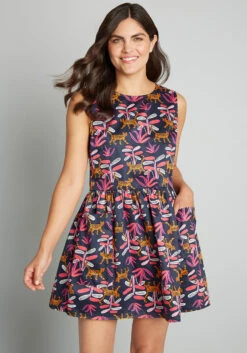 Bold Notion Sleeveless Dress