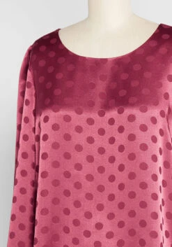 Feelin' A Little Dotty Blouse -Bunny Shop 1a10e74fdfc4036328daa7d2f1f1a738