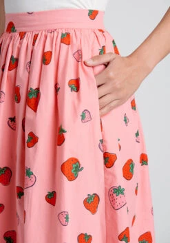 More Than Charming Cotton Skirt -Bunny Shop 20004911 tres fraise gumball 4