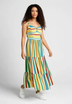 Sunshine And Lollipops Maxi Dress -Bunny Shop 20005226 strp 3