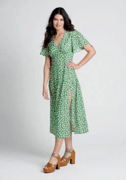 Touch Grass And Smile Midi Dress -Bunny Shop 20005241 multi 3