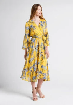 No Brand Flurry Of Florals Midi Dress -Bunny Shop 20005362 ywlfl 3 84faadf0 d63f 495d 9673 0ec062c30f4d