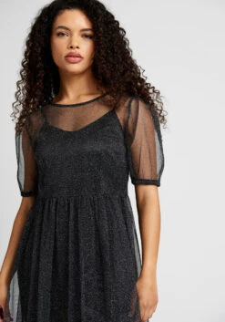 Shine Through The Night Midi Dress -Bunny Shop 20005381 blk 4