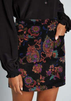 Informed Ensemble Mini Skirt -Bunny Shop 201431 BLK 7