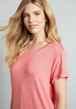 Simplicity On A Saturday Tunic -Bunny Shop 204429 OLDROSE 4