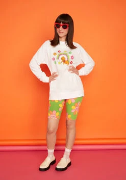 ModCloth X Marisol Muro Rush Of Style Cotton Sweatshirt -Bunny Shop 204817 MARISOL 8869