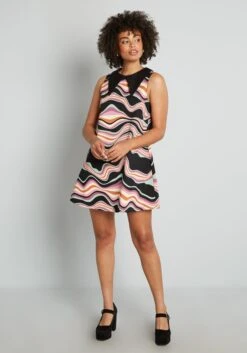 My Own Frequency Mini Dress -Bunny Shop 206178 MULTI 3