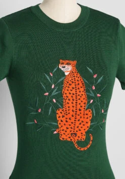 Sweet But Savage Embroidered Knit Top -Bunny Shop 21f57aaad0e146b773c73d7519293a03