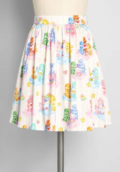 ModCloth X Care Bears More Than Charming Skater Skirt