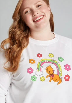 ModCloth X Marisol Muro Rush Of Style Cotton Sweatshirt -Bunny Shop 2c3f9c4ef66313e46e1d0ab55e32a1d8