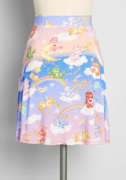 ModCloth X Care Bears Excellence Attained Mini Skirt -Bunny Shop 31529447f1ee5bc9c4e8d1bfda42a22c