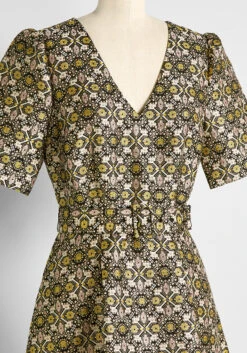 Cocktails At Golden Hour Fit-And-Flare Dress -Bunny Shop 353c5f85e649e7219f12a0498473ccb0