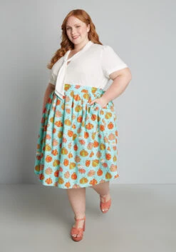 ModCloth X Marisol Muro My Playful Ways Swing Skirt -Bunny Shop 37d644c95304822cb685ff467823bdc3