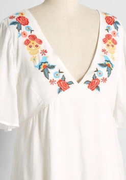 Candy Skull Sweetness Embroidered Dress -Bunny Shop 37e5d23c1aa109803ff603f6a7fc002d