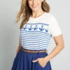Hoist The Anchor Knit Top