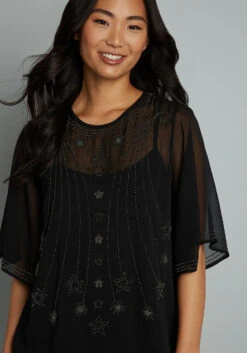 Wish I May Beaded Blouse -Bunny Shop 466eac4dae10f2896da4fb3090bd68bc