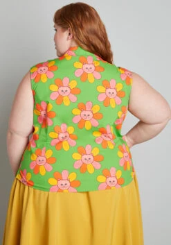 ModCloth X Marisol Muro Showing Up Chic Sleeveless Top -Bunny Shop 4c5e1440c53a27e1304c736043a10b2f