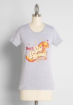 No Brand Won't Stop Believing Graphic Tee