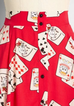 Holding Royal Court Swing Skirt -Bunny Shop 66dc2b8985481c39506d515ac56e8163