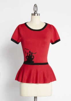 ModCloth X Collectif If You've Got It Haunt It Knit Top