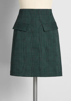 Sweet Silver Linings Plaid Mini Skirt -Bunny Shop 672c98696face04c739b81d33e0cafe5