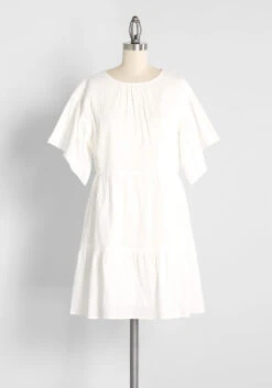 Flutter Of Brilliance Tiered Dress