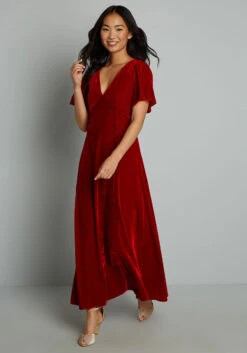 Captivating Charisma Velvet Maxi Dress -Bunny Shop 6e5e86486444c1ce0462469b213a982a