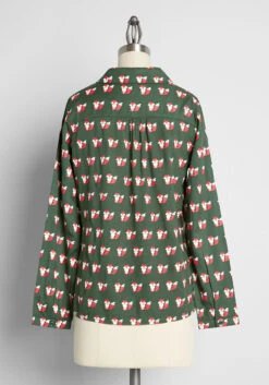 Fox Around & Finds Out Tiered Button-Up Blouse -Bunny Shop 7445d6afccc0f81d0b14d9449b0265c9