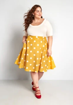 ModCloth X Collectif Good Golly A-Line Skirt -Bunny Shop 7bc5d61e0d380315a3c735f1551c373a