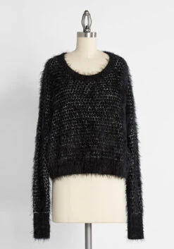 Nipping At Your Nose Cropped Sweater