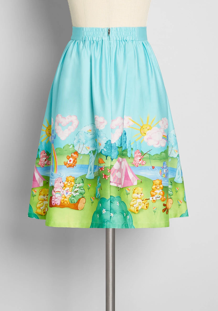 ModCloth X Care Bears More Than Charming Skirt 2 ModCloth X Care Bears More Than Charming Skirt - Image 2