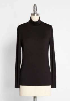Classic And Cozy Turtleneck Top