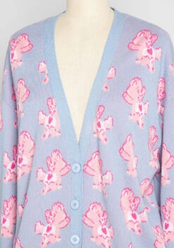 ModCloth X Care Bears Coziest Of Comforts Oversized Cardigan -Bunny Shop 8c9cf3fc8d9133239af23dd6623681ed