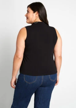 Start With The Basics Mock Neck Top -Bunny Shop 91f6549038ee78badd6734f1092d55ca