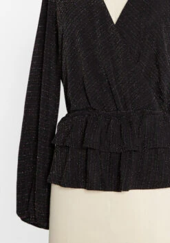 Layered In Luminosity Peplum Top -Bunny Shop c4c2634dba5b01f7880fe41ed50a1182