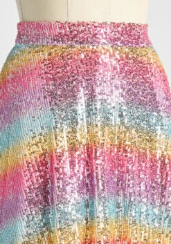 Prismatic Poise A-Line Skirt -Bunny Shop cd8f6f2cbb13721263c5d1a60e36db41