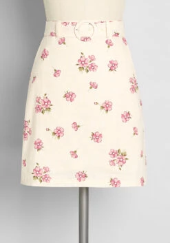 Let's Go Antiquing A-Line Skirt -Bunny Shop da0bec2ca9ccaf36878bb96b4b376176