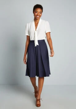 Excellence Attained Knit A-Line Skirt -Bunny Shop e2f31d8c8188707b263ef98084696d5a