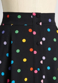 Rainbow Revival Midi Skirt -Bunny Shop e4ee39926d0f7d4f4d7747142f3c1332