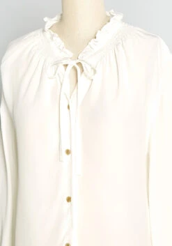 Countryside Romance Tie-Neck Blouse -Bunny Shop ebea4ffedac09146a31b47ec3bbd901c