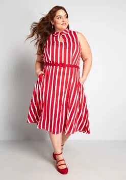 ModCloth X Collectif Posh Your Luck A-Line Dress -Bunny Shop f1677ed1a5084eac6700cad8560dd28b