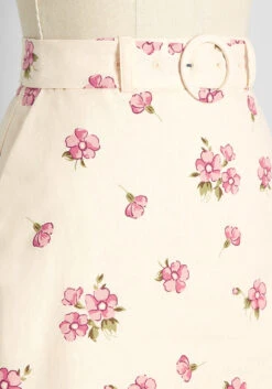 Let's Go Antiquing A-Line Skirt -Bunny Shop f8483610a9da940a4a266f6f986949a8