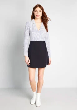 Au Contraire Wrap Twofer Dress -Bunny Shop fa1fadb2bd9136492680e3b785fc7525