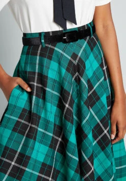 HELL BUNNY Prep School Precious Swing Skirt -Bunny Shop faf19a320302f0e81a8cd283657006c1